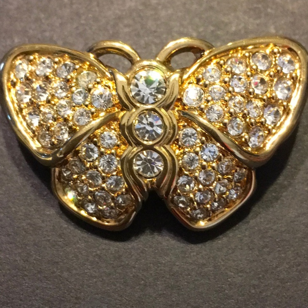 Swarovski Butterfly Brooch